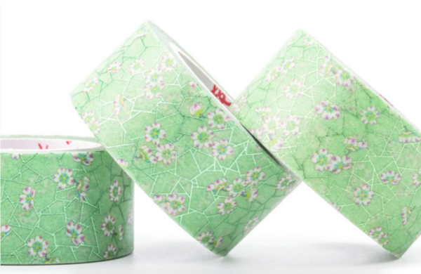 Washi Tape - Ice-Cracked Blossom Plum