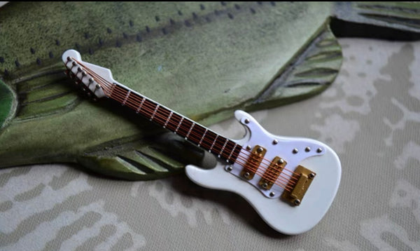 Miniature Guitar Brooch